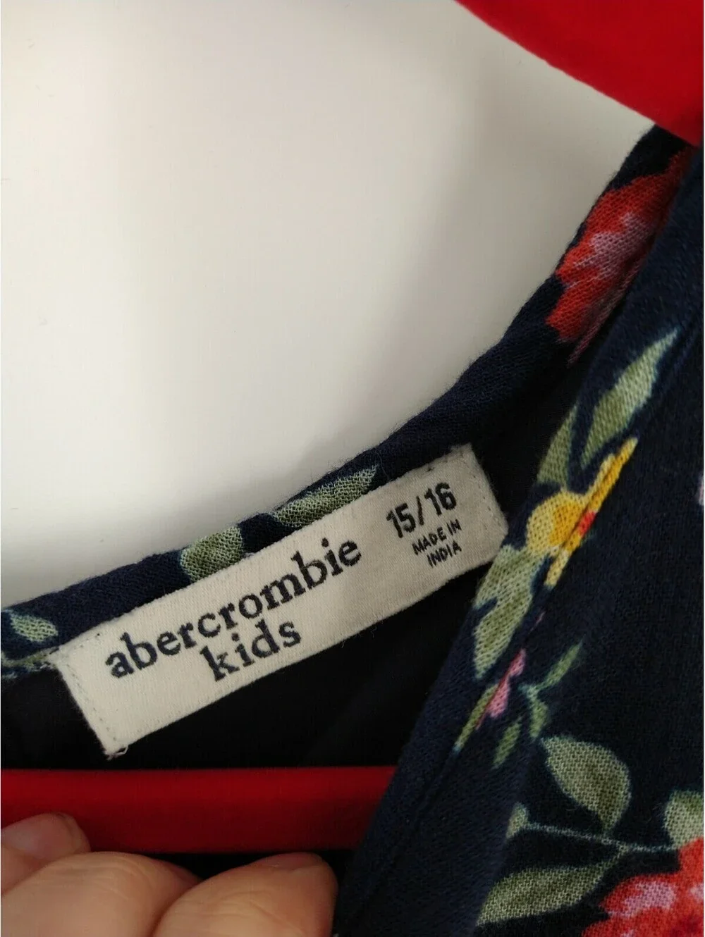 Abercrombie Kids Girls Blouse Size 15/16 Floral 067